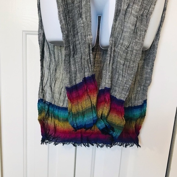 Steve Madden Boho Chic Sleeveless Vest Cardigan — NWT, Perfect for Layering! - Picture 3 of 9